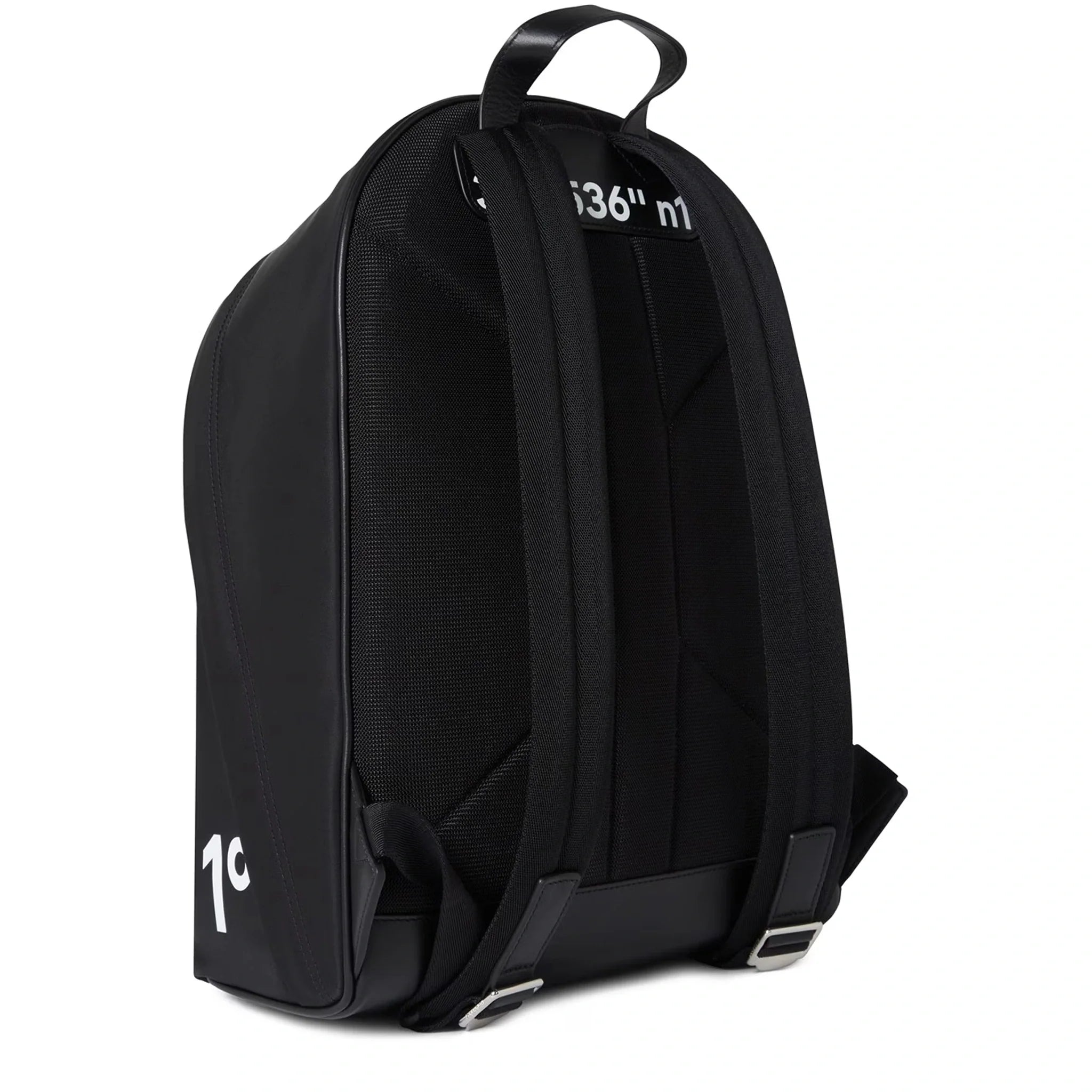 Burberry Coordinates Print Nylon Black Backpack