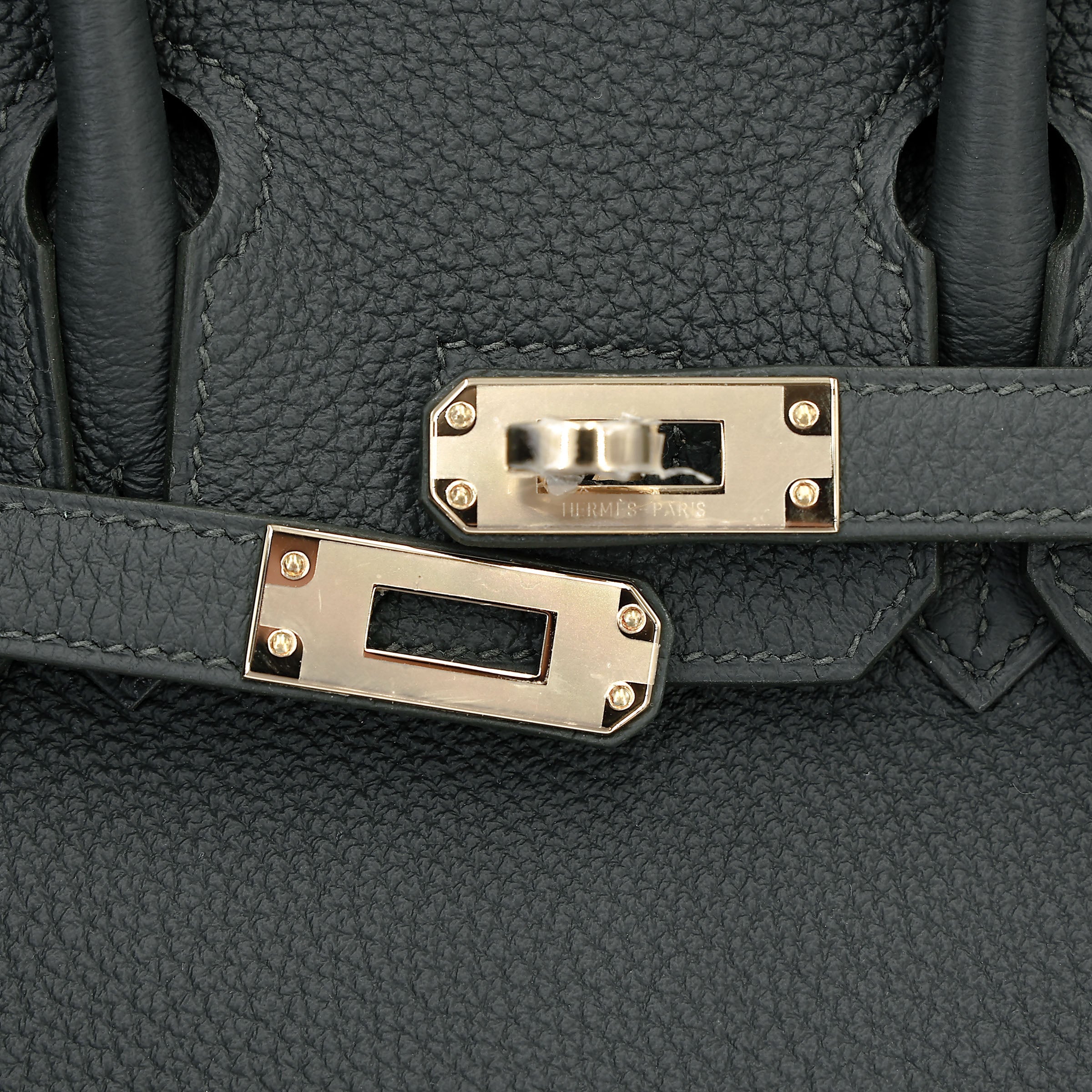 HERMÈS Birkin 25 Vert Mangrove (Q0) Togo Permabrass hardware K (2025)