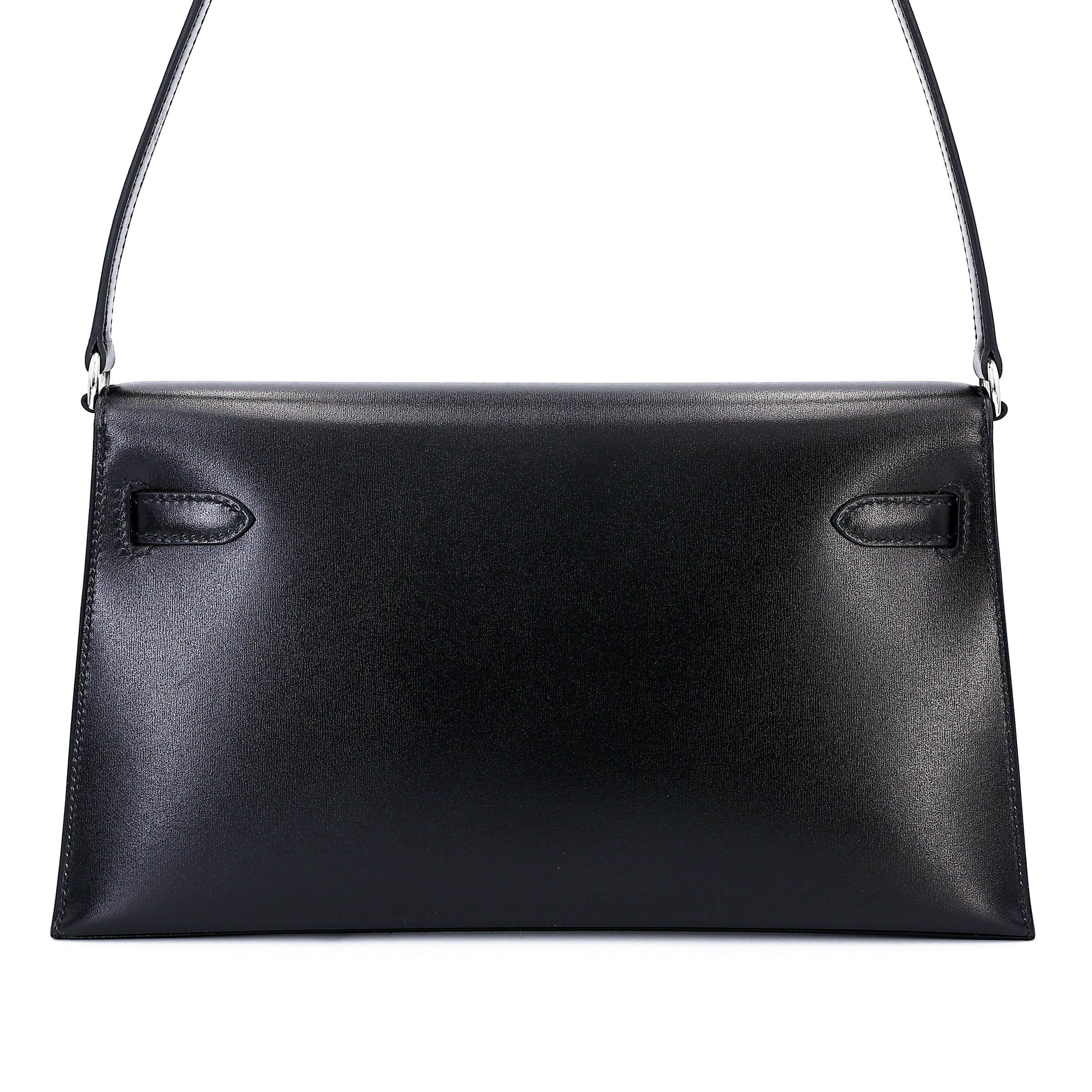 HERMÈS Kelly Elan Noir (89) Box-calf Palladium hardware K (2025)