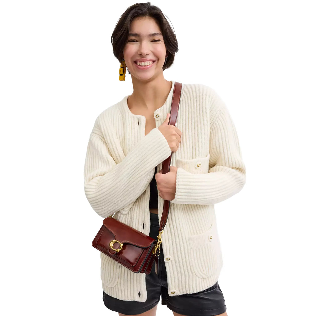 Coach Tabby 20 Dark Neutral Shoulder Bag