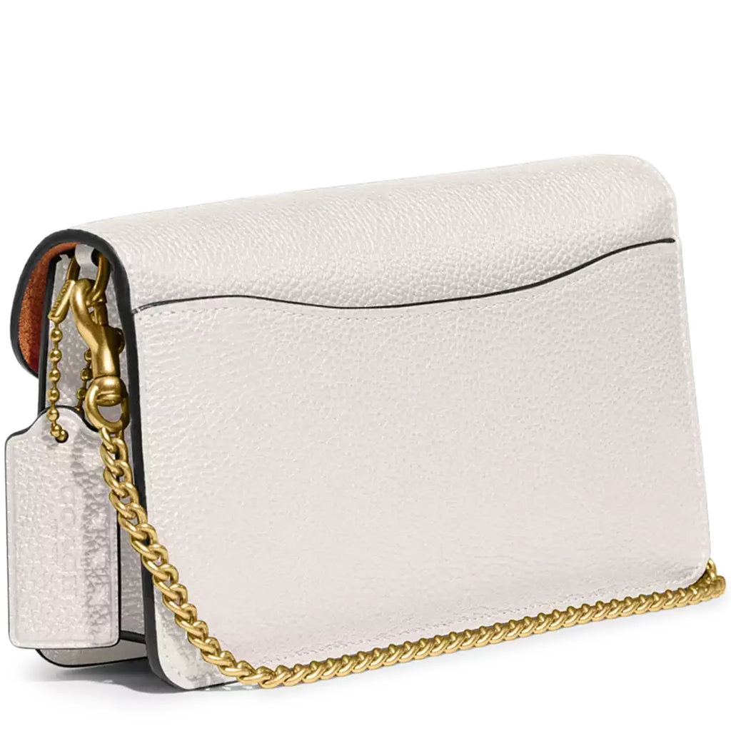 Coach Tabby Chain Chalk Clutch Bag