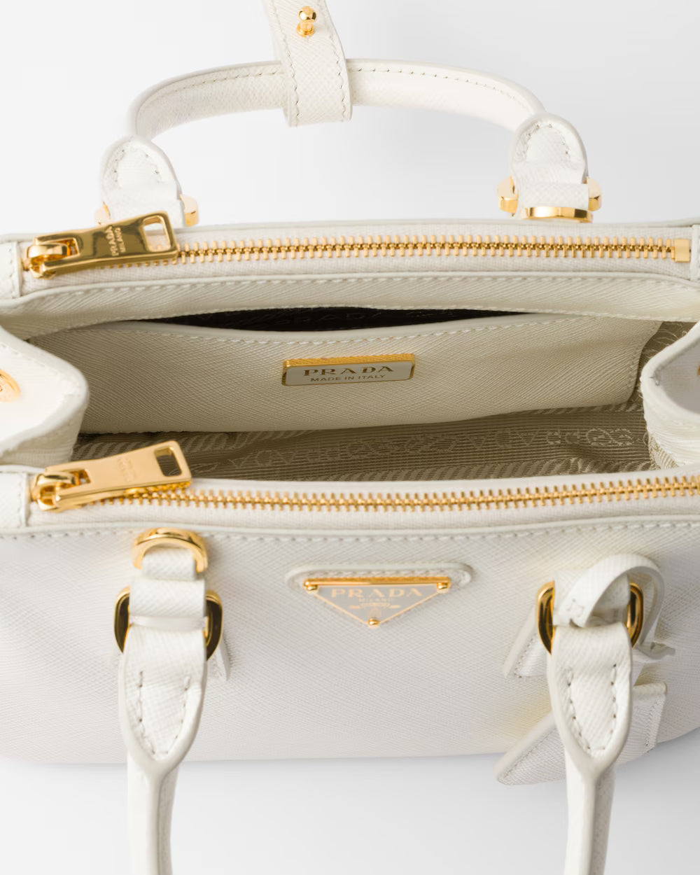 Prada Galleria mini Saffiano leather bag 2025