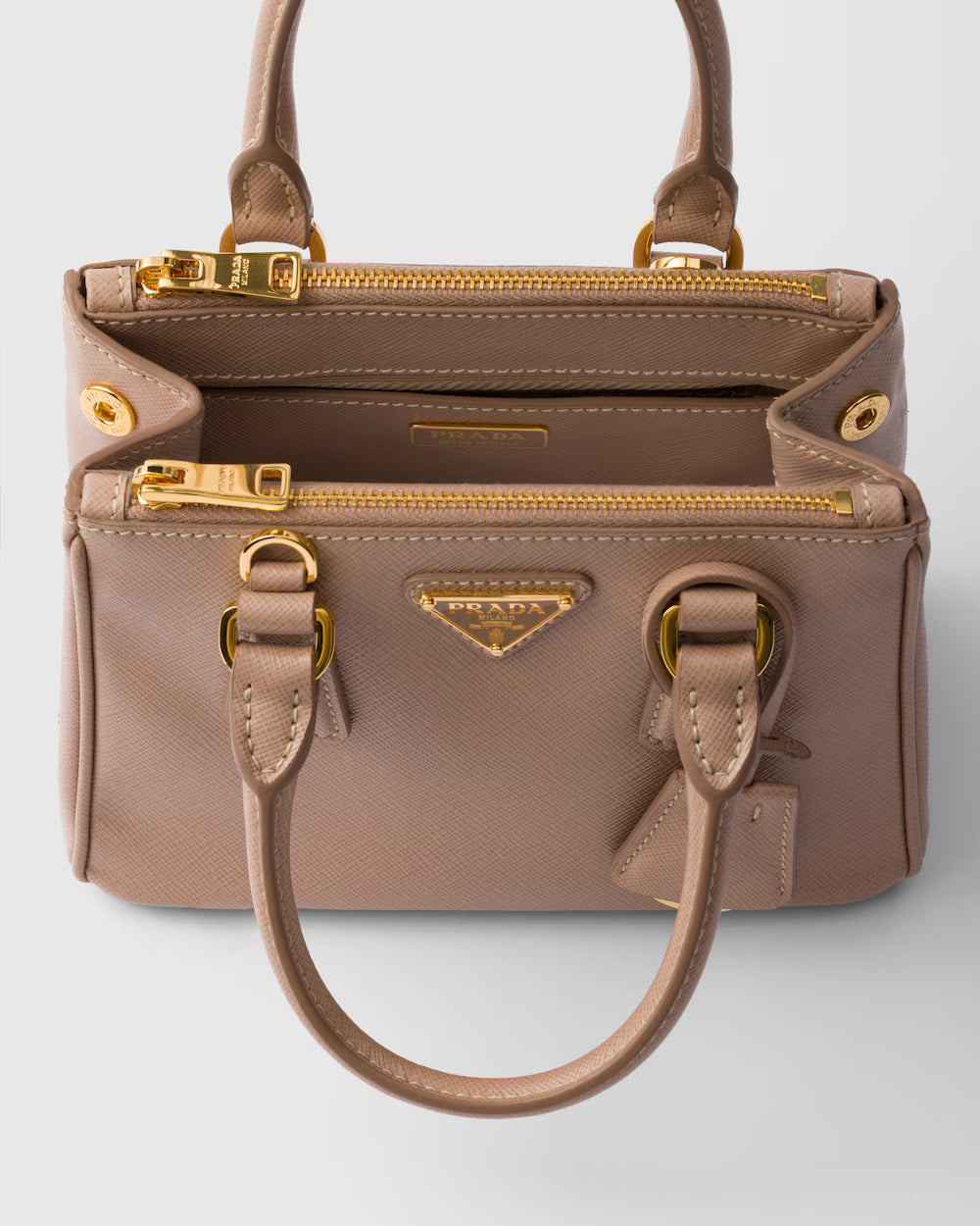 Prada Galleria mini Saffiano leather bag 2025