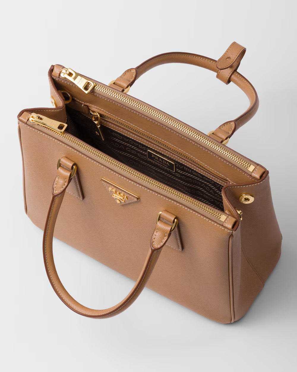 Prada Galleria mini Saffiano leather bag 2025