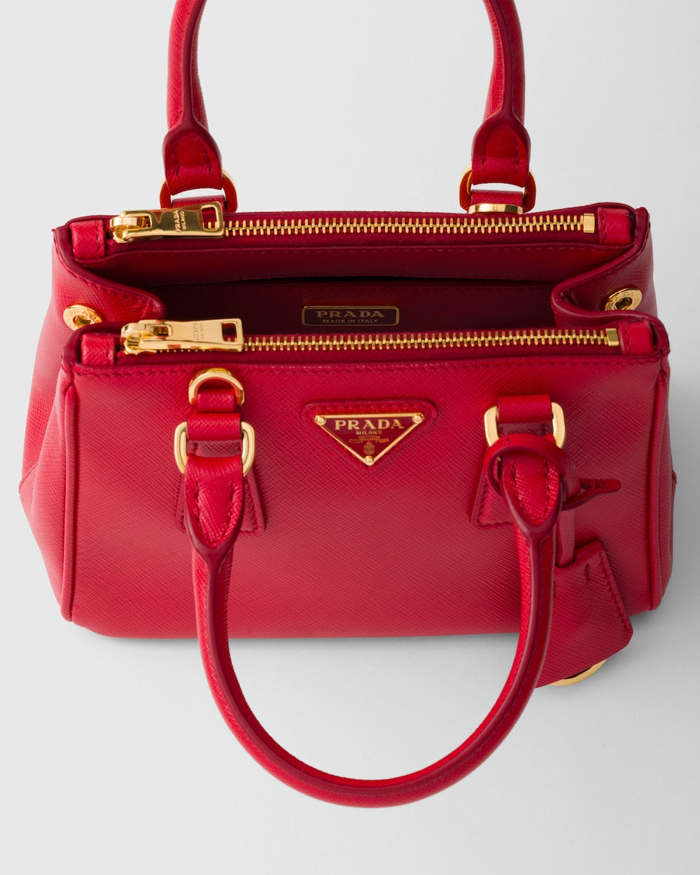 Prada Galleria Saffiano leather micro bag 2025
