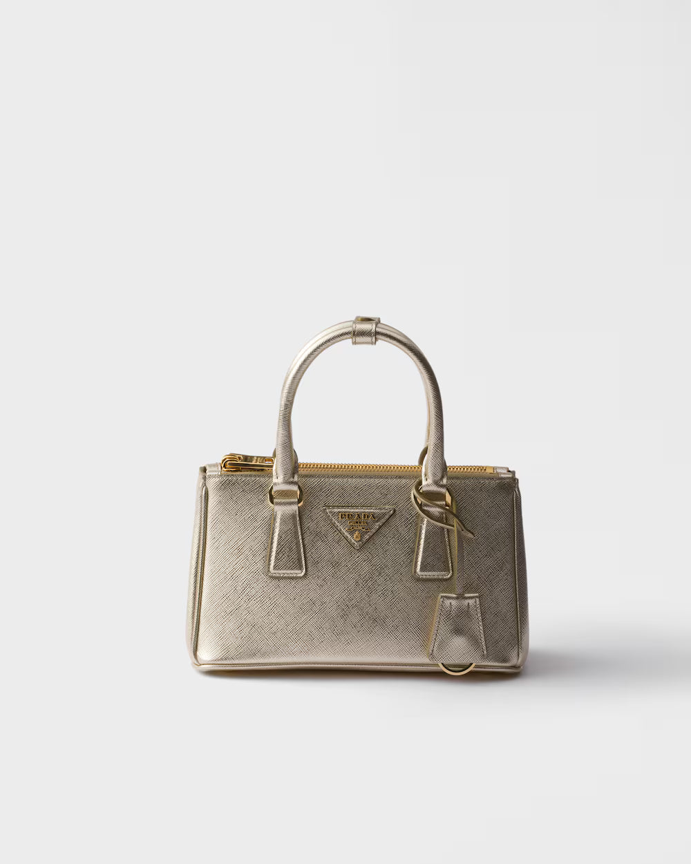 Prada Galleria patent Saffiano leather mini-bag  2025