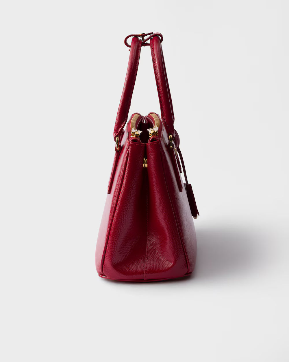 Prada Galleria small patent Saffiano leather bag 2025