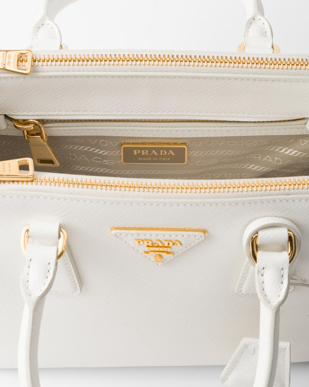 Prada Galleria small Saffiano leather bag 2025