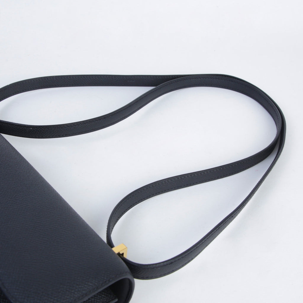 HERMÈS Constance Elan Noir (89) Epsom Gold hardware K (2025)
