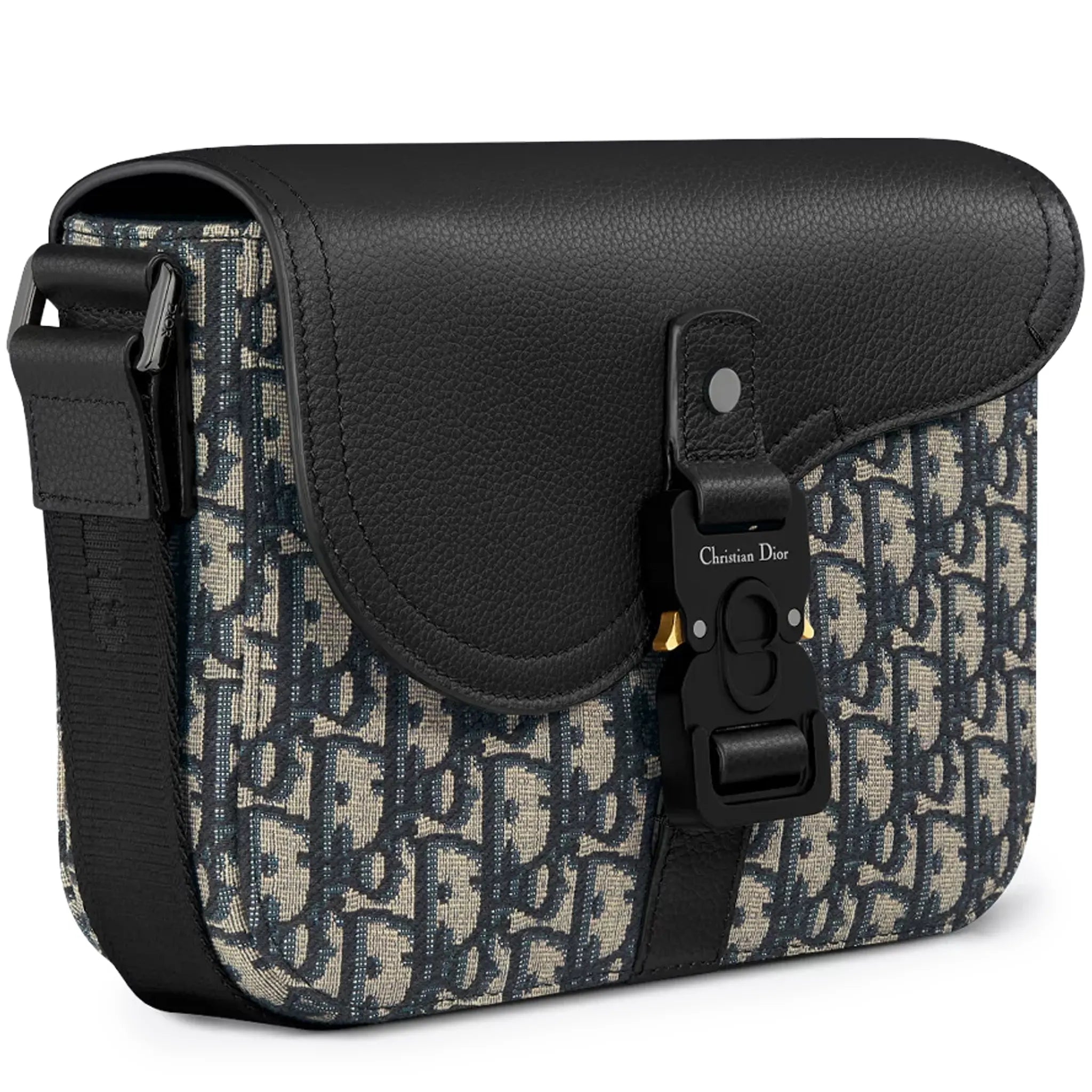 Dior Small Saddle Messenger Beige Bag With Flap