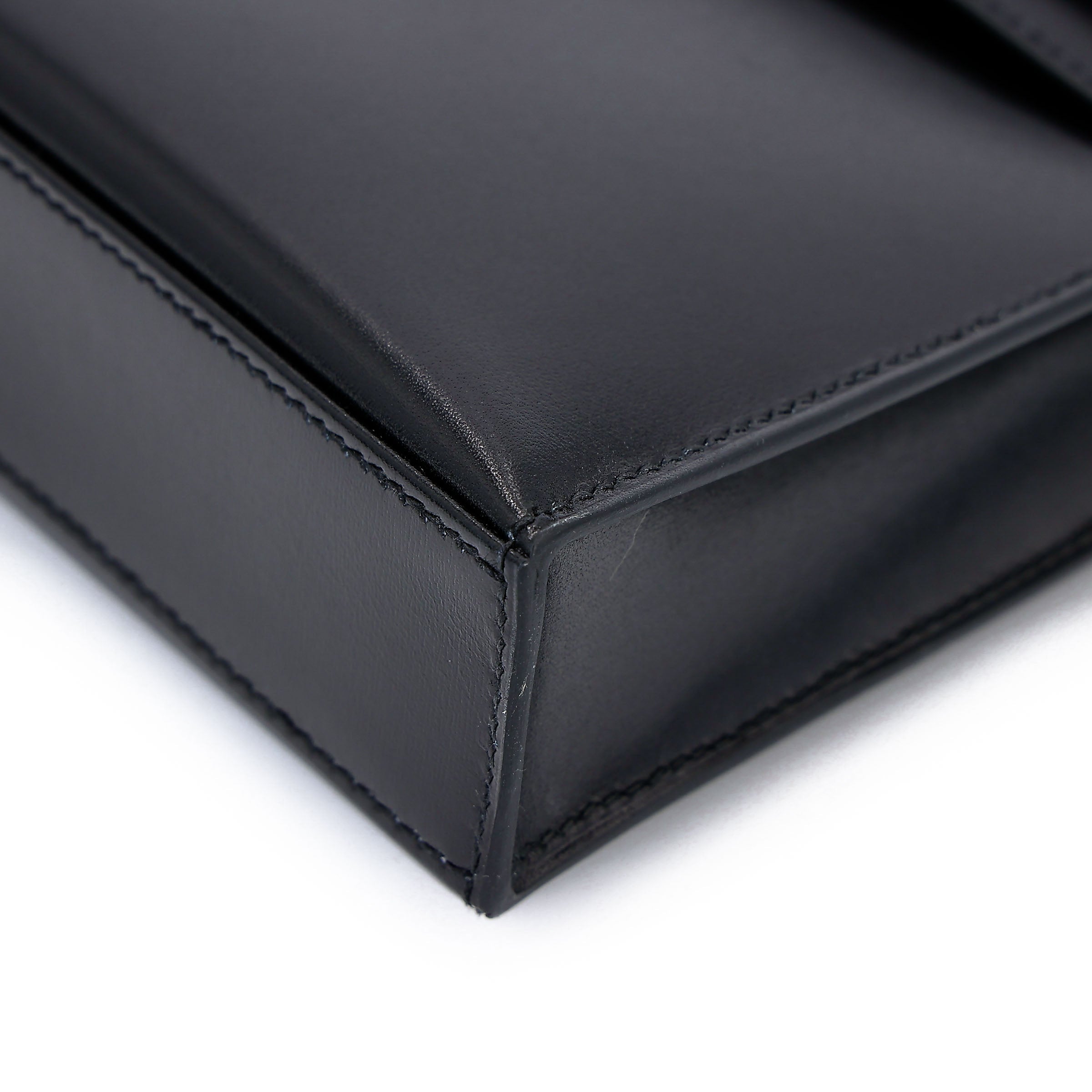 HERMÈS Kelly Elan Noir (89) Box-calf Palladium hardware K (2025)