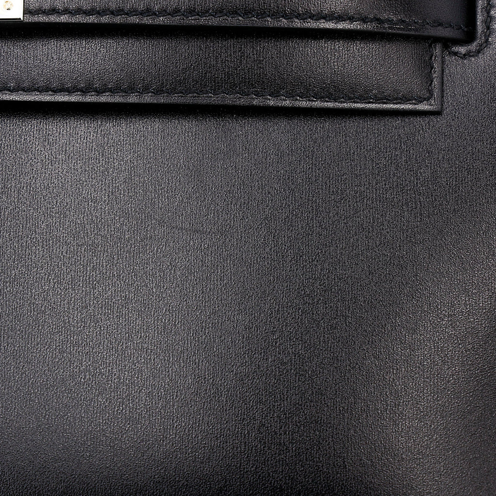 HERMÈS Kelly Elan Noir (89) Box-calf Palladium hardware K (2025)