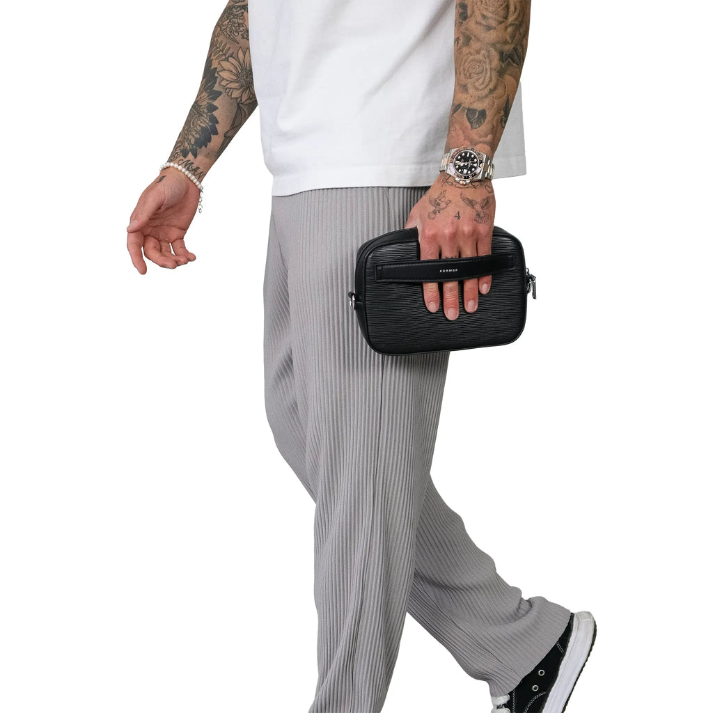 Formes Adapt Ripple Nero Mini Crossbody Bag