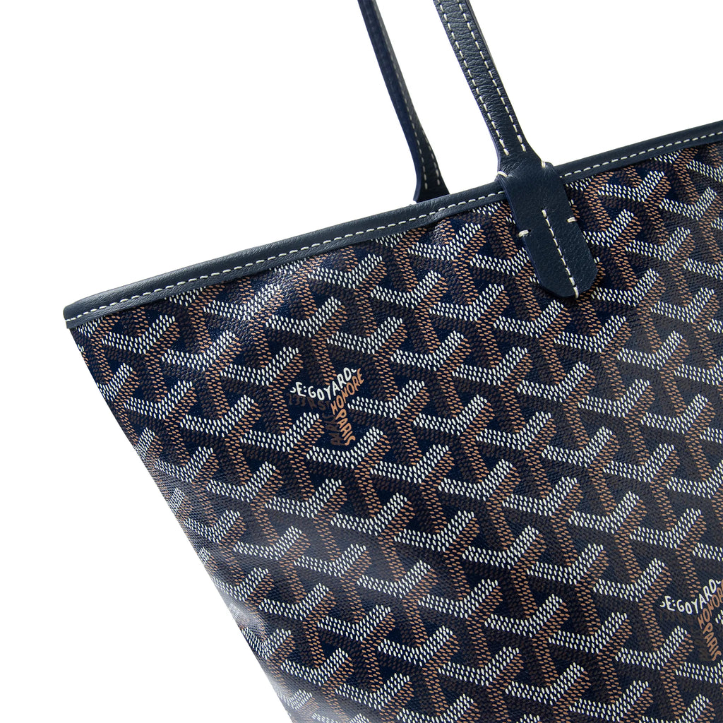 Goyard Artois MM Navy Bag