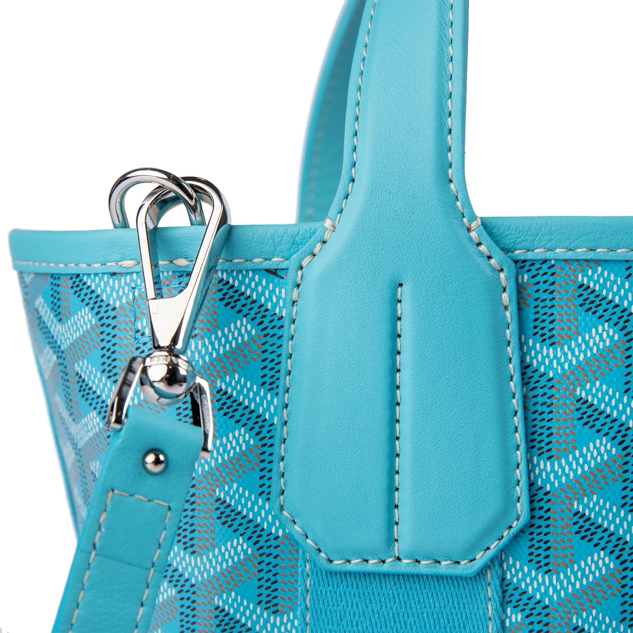 Goyard Belharra Turquoise PM Tote Bag