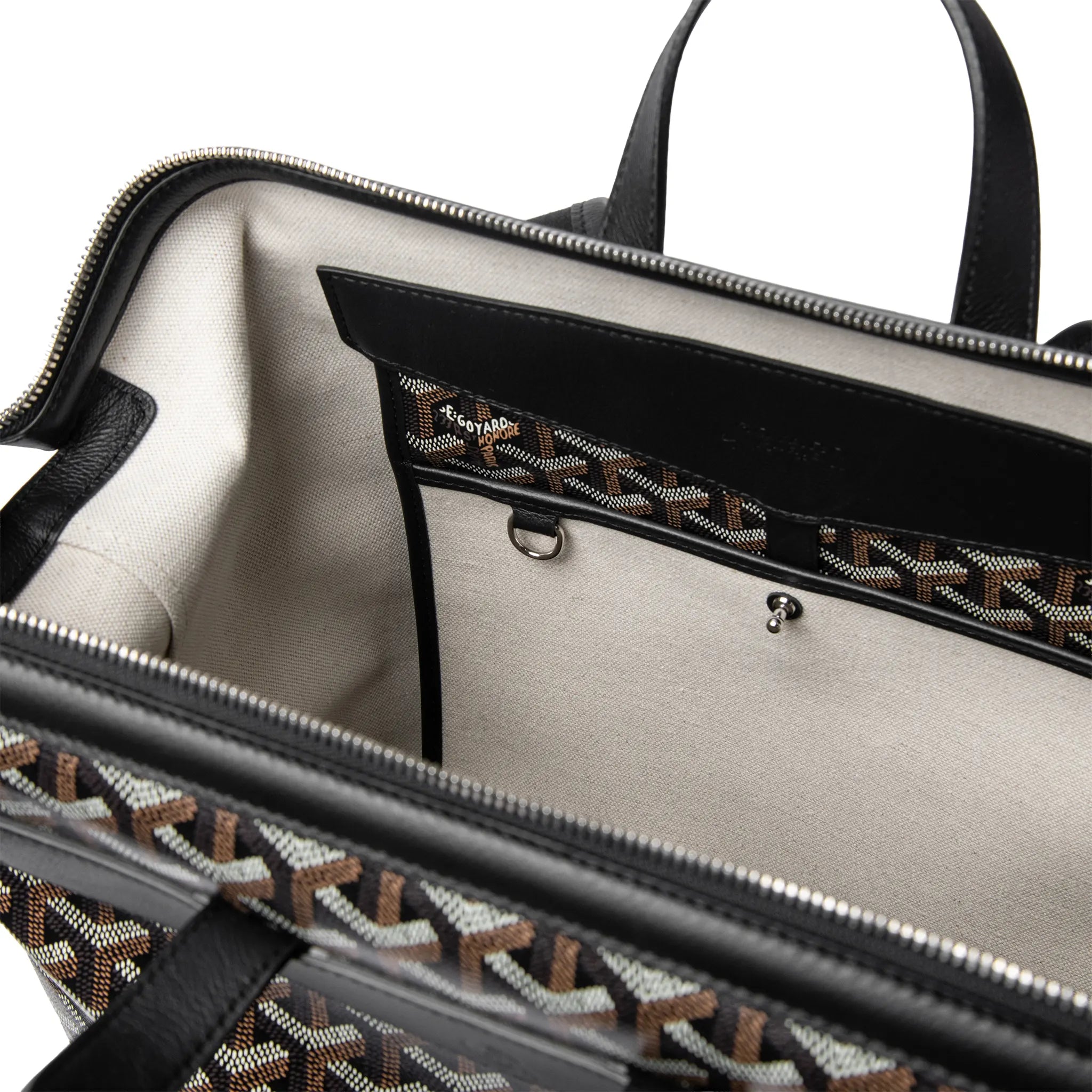 Goyard Black Cisalpin Backpack