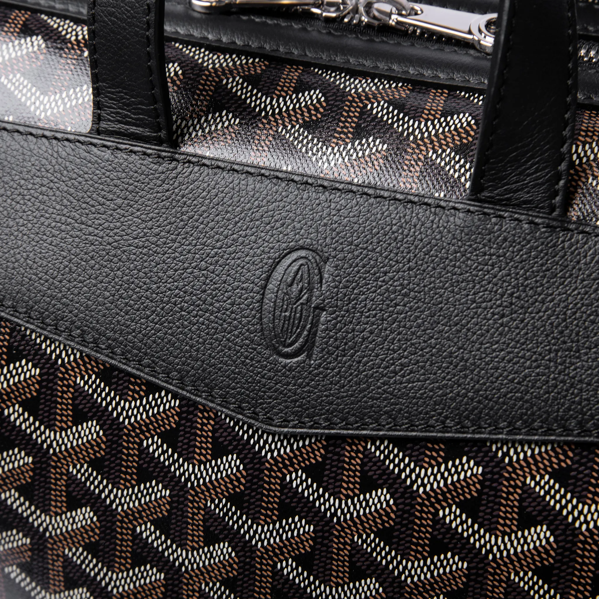 Goyard Black Cisalpin Backpack