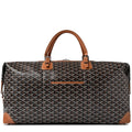 Goyard Bowling 55 Black Tan Bag