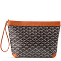 Goyard Conti Black Tan Pouch