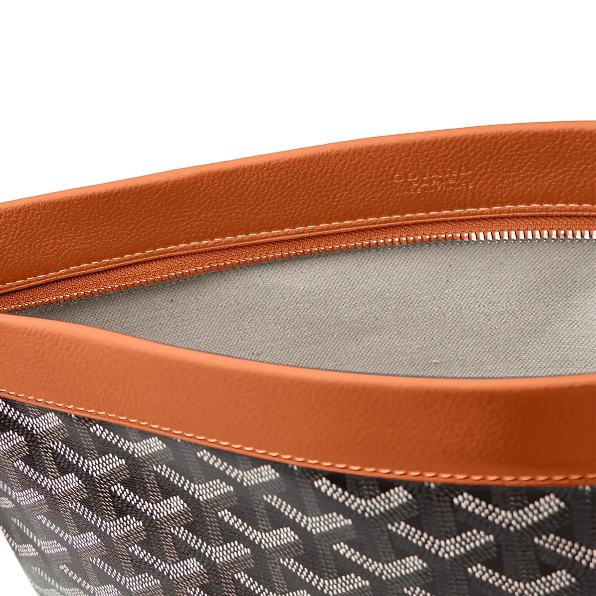 Goyard Conti Black Tan Pouch