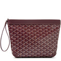 Goyard Conti Burgundy Pouch