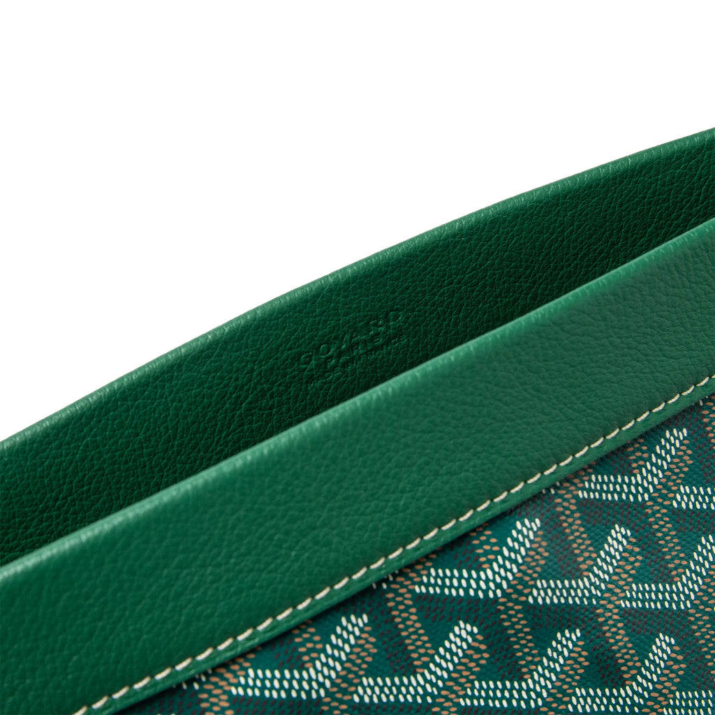 Goyard Conti Green Pouch