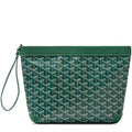 Goyard Conti Green Pouch