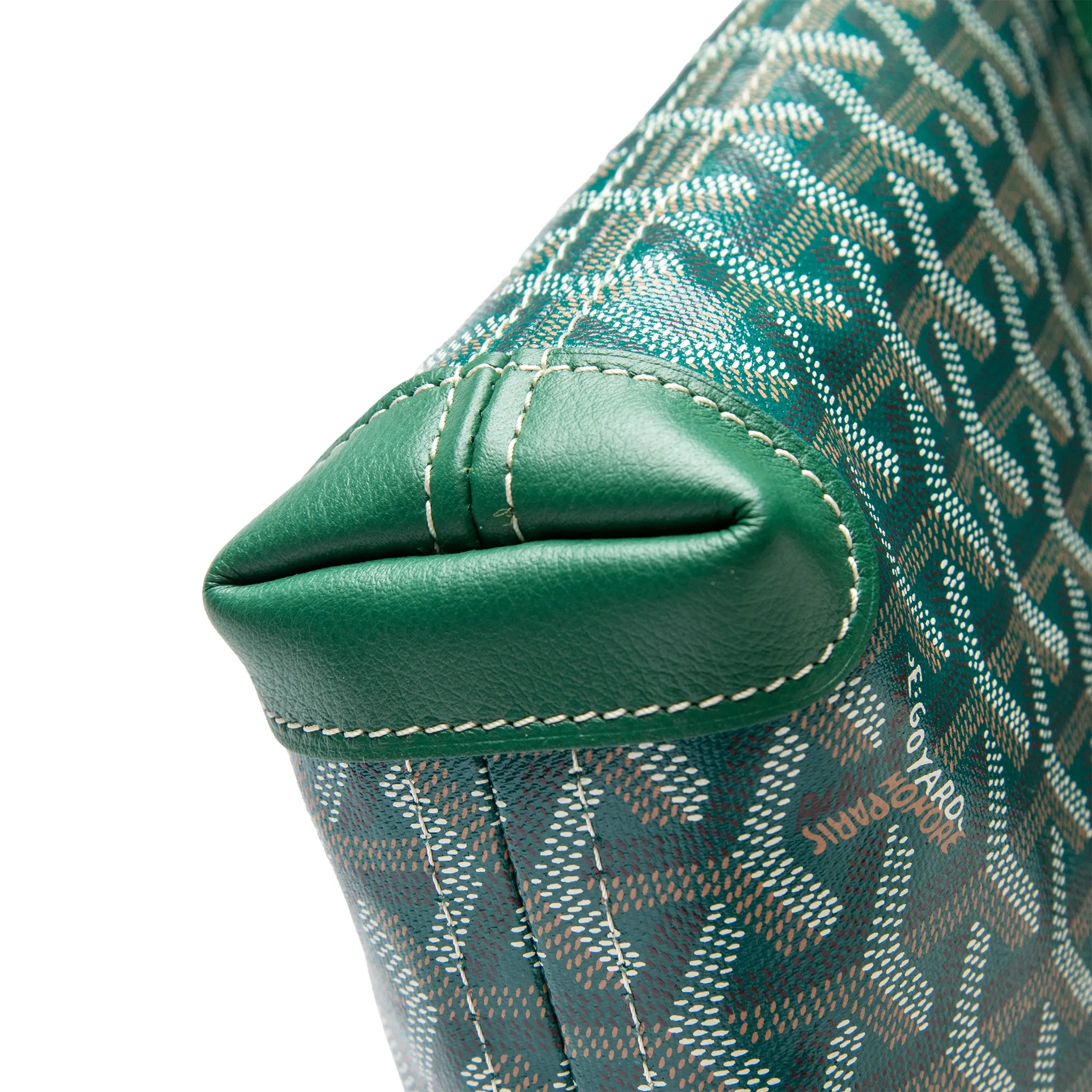 Goyard Conti Green Pouch