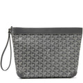 Goyard Conti Grey Pouch