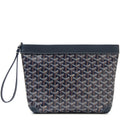 Goyard Conti Navy Blue Pouch