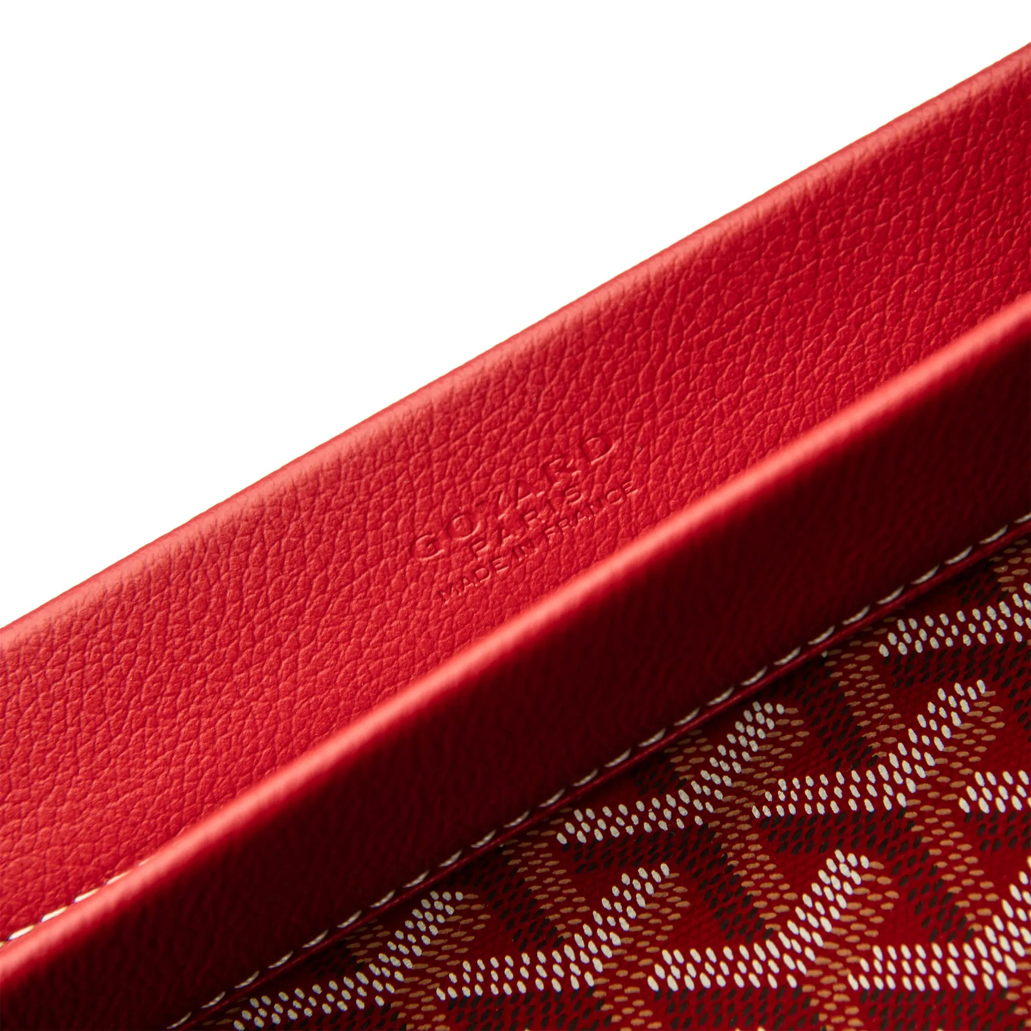 Goyard Conti Red Pouch