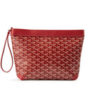Goyard Conti Red Pouch