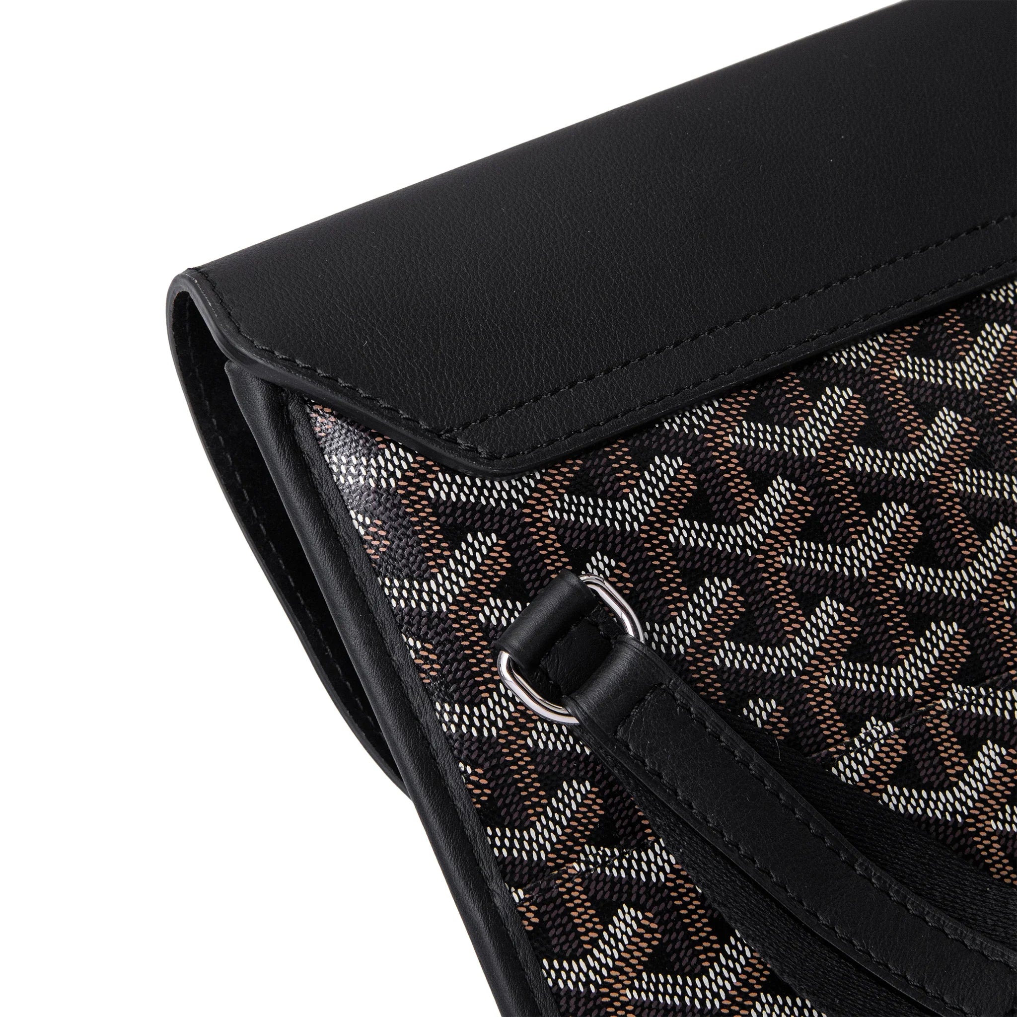 Goyard Coursier Black Messenger Bag