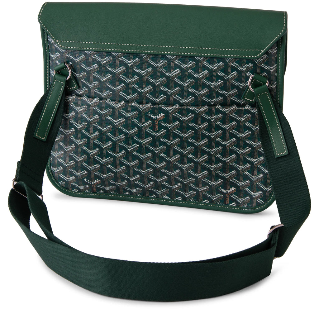 Goyard Coursier Green Messenger Bag