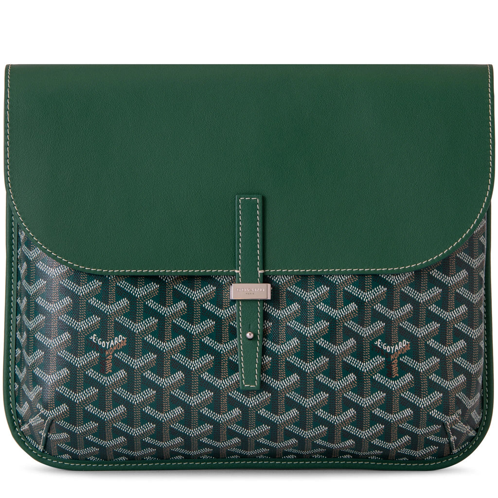 Goyard Coursier Green Messenger Bag