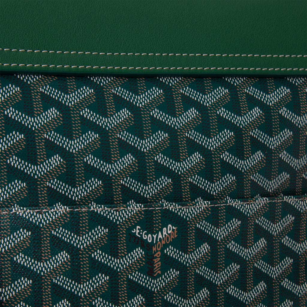 Goyard Coursier Green Messenger Bag