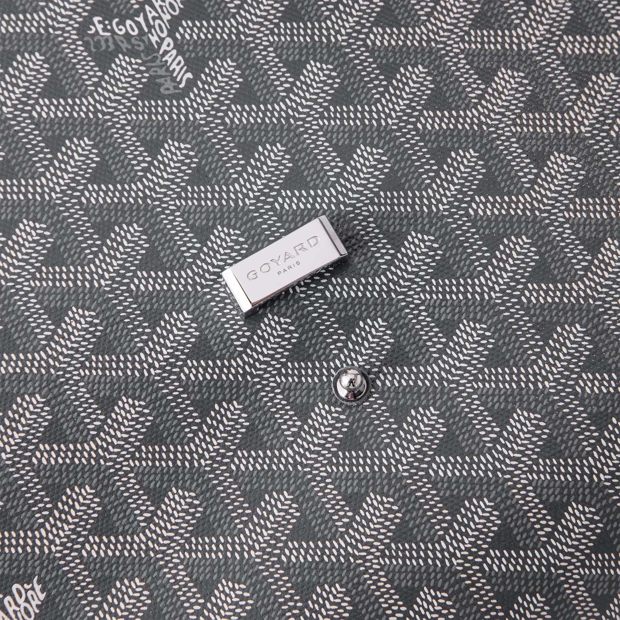 Goyard Coursier Grey Messenger Bag