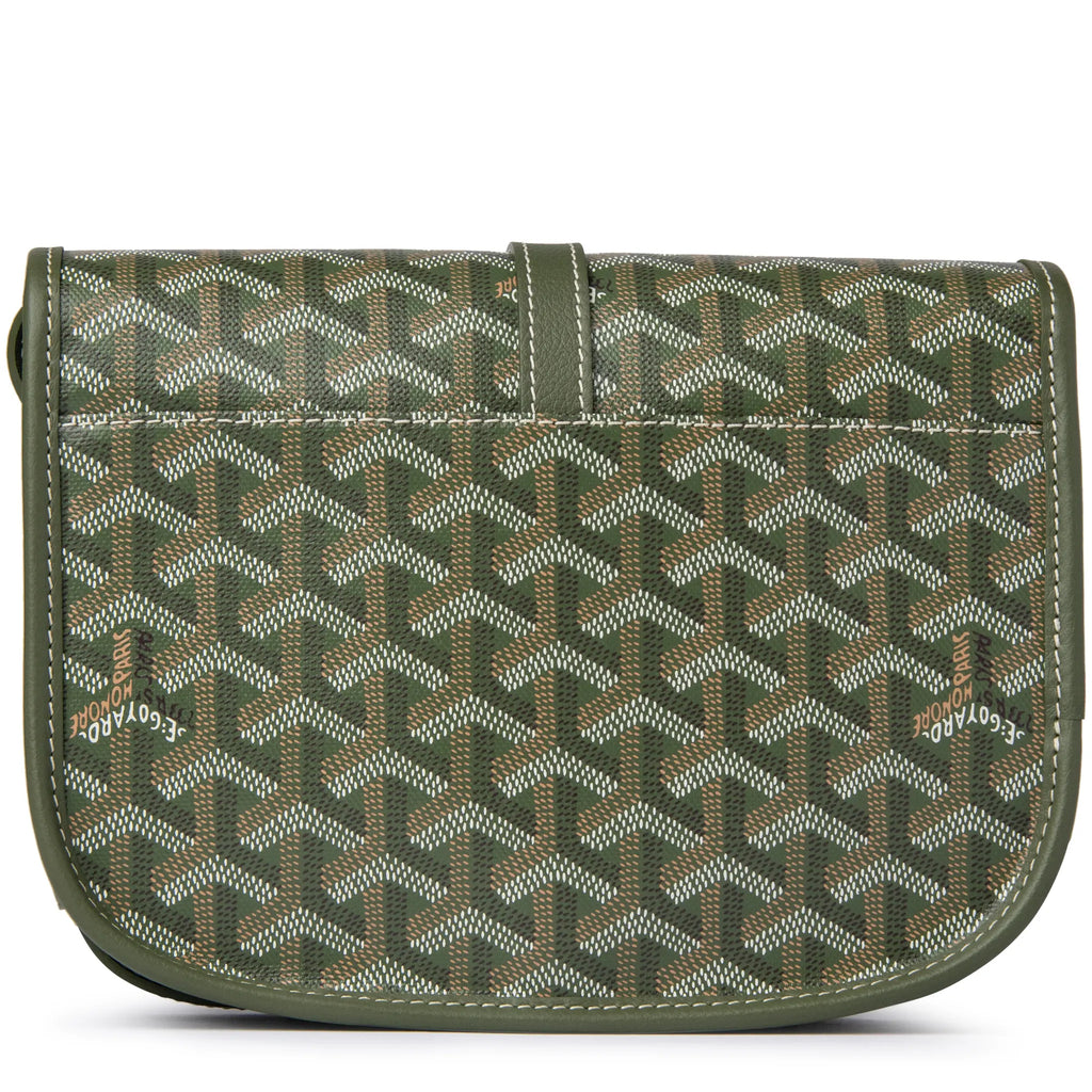 Goyard Goyardine Belvedere II Khaki PM Messenger Bag