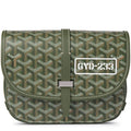 Goyard Goyardine Belvedere II Khaki PM Messenger Bag