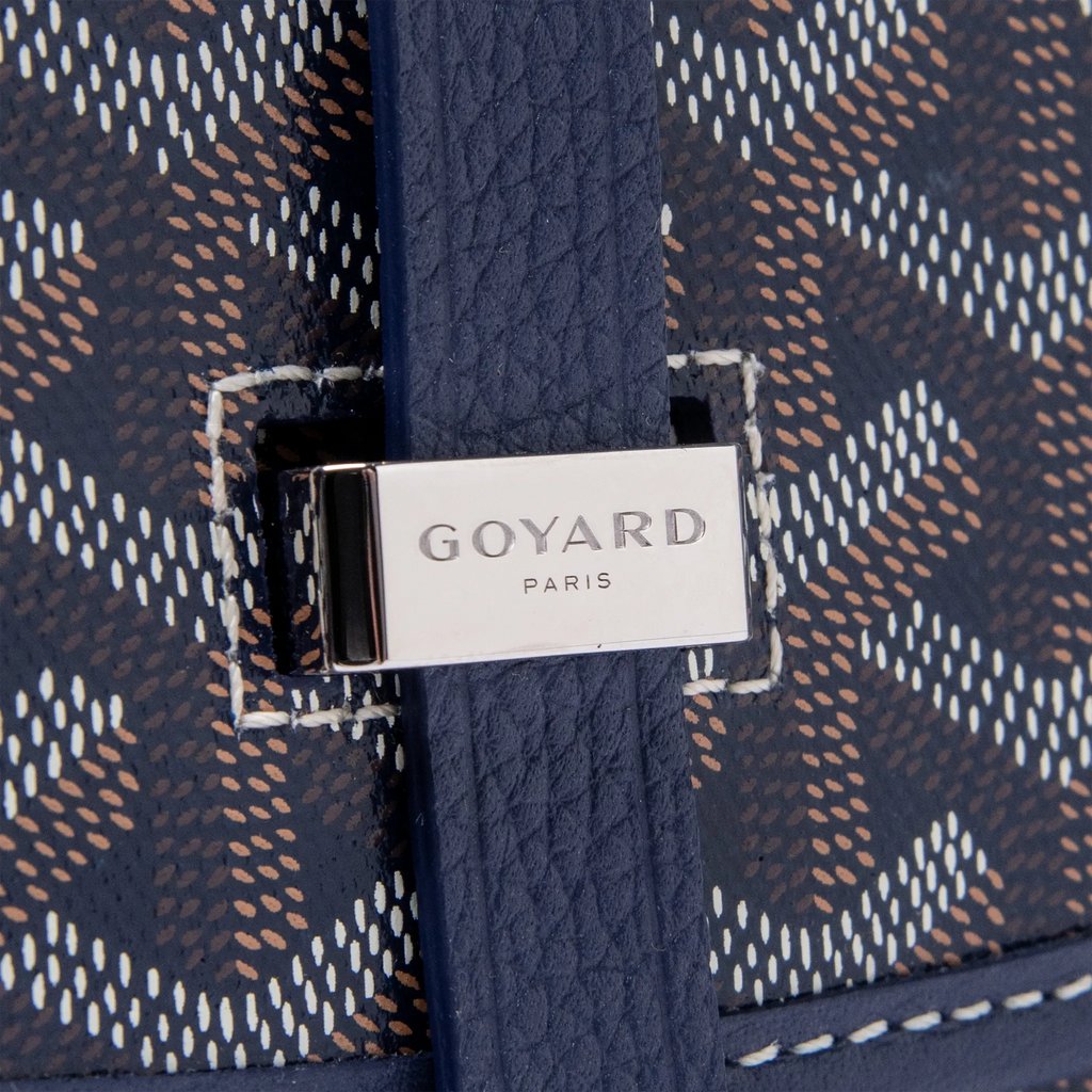 Goyard Goyardine Belvedere II Navy PM Messenger Bag