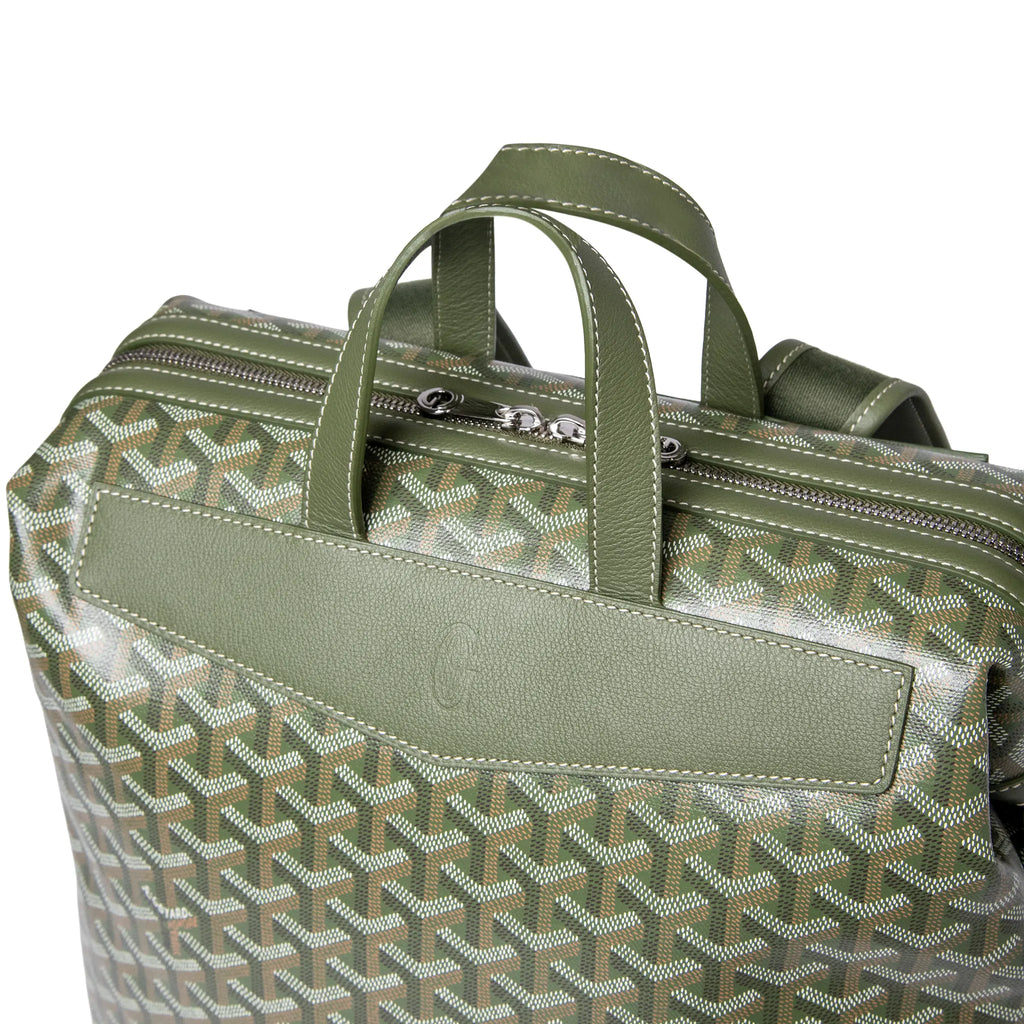 Goyard Khaki Cisalpin Backpack