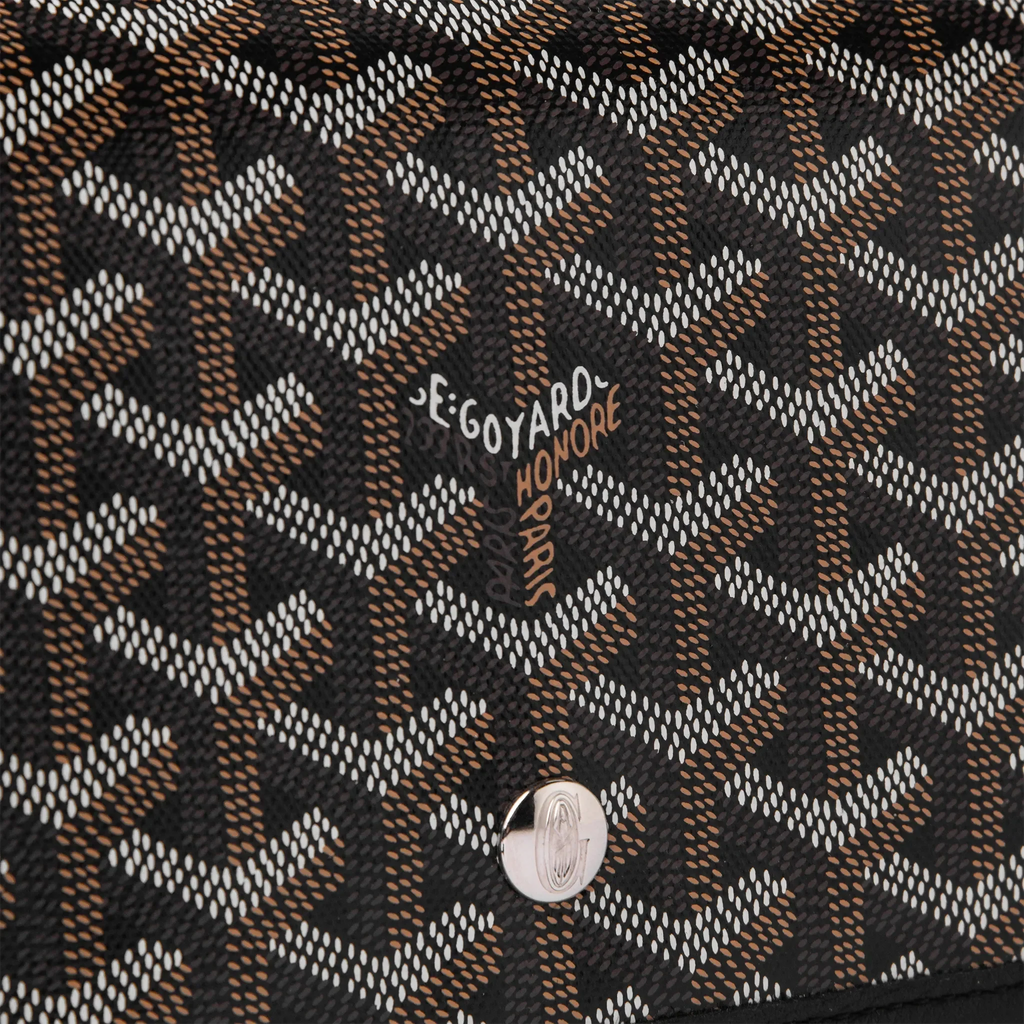 Goyard Plumet Pocket Black Wallet