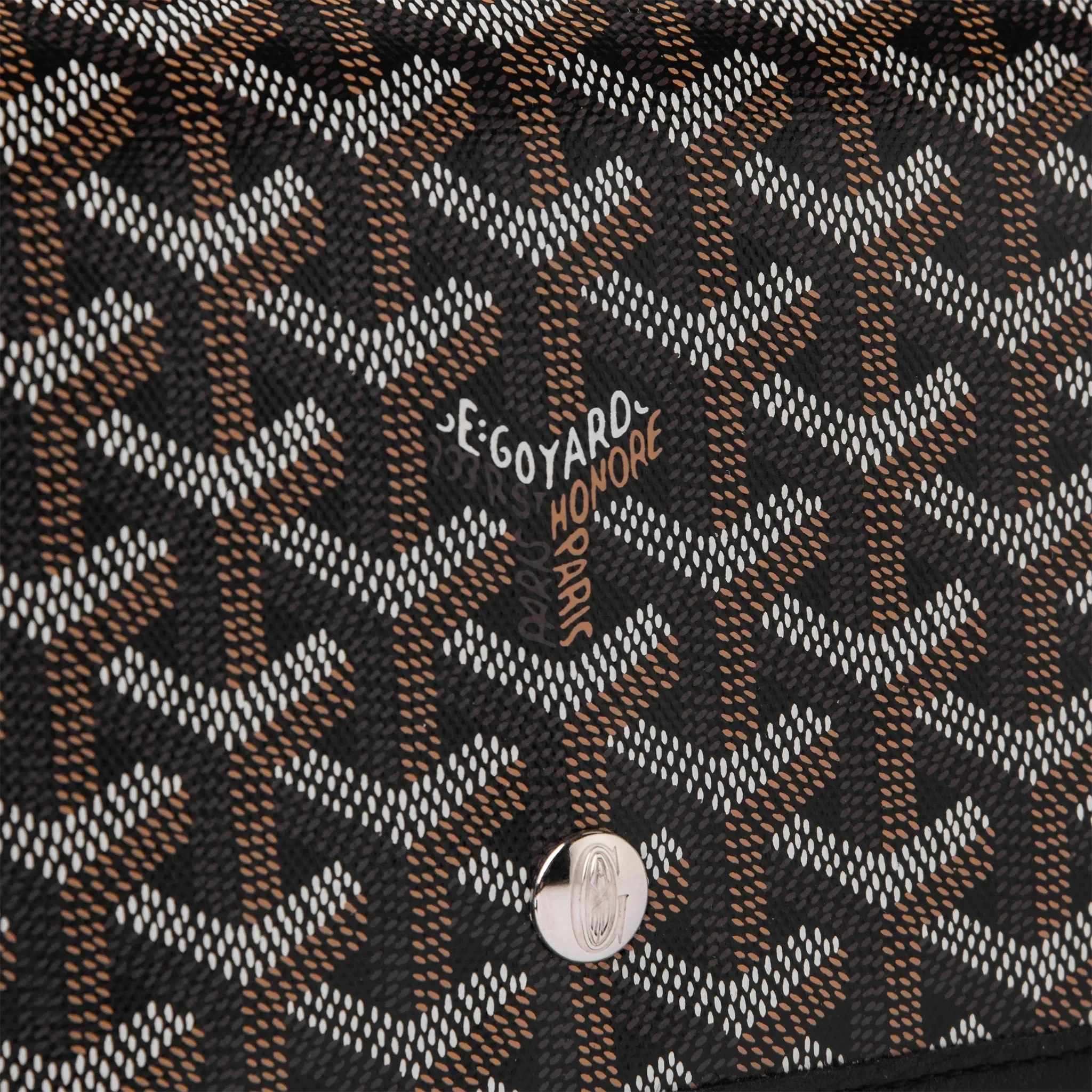 Goyard Plumet Pocket Black Wallet
