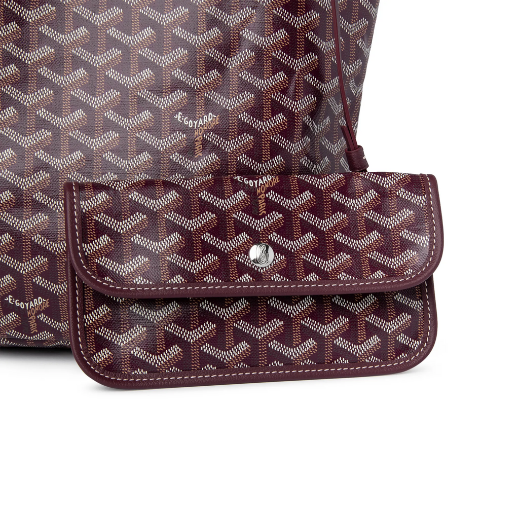 Goyard Saint Louis PM Tote Bag Burgundy