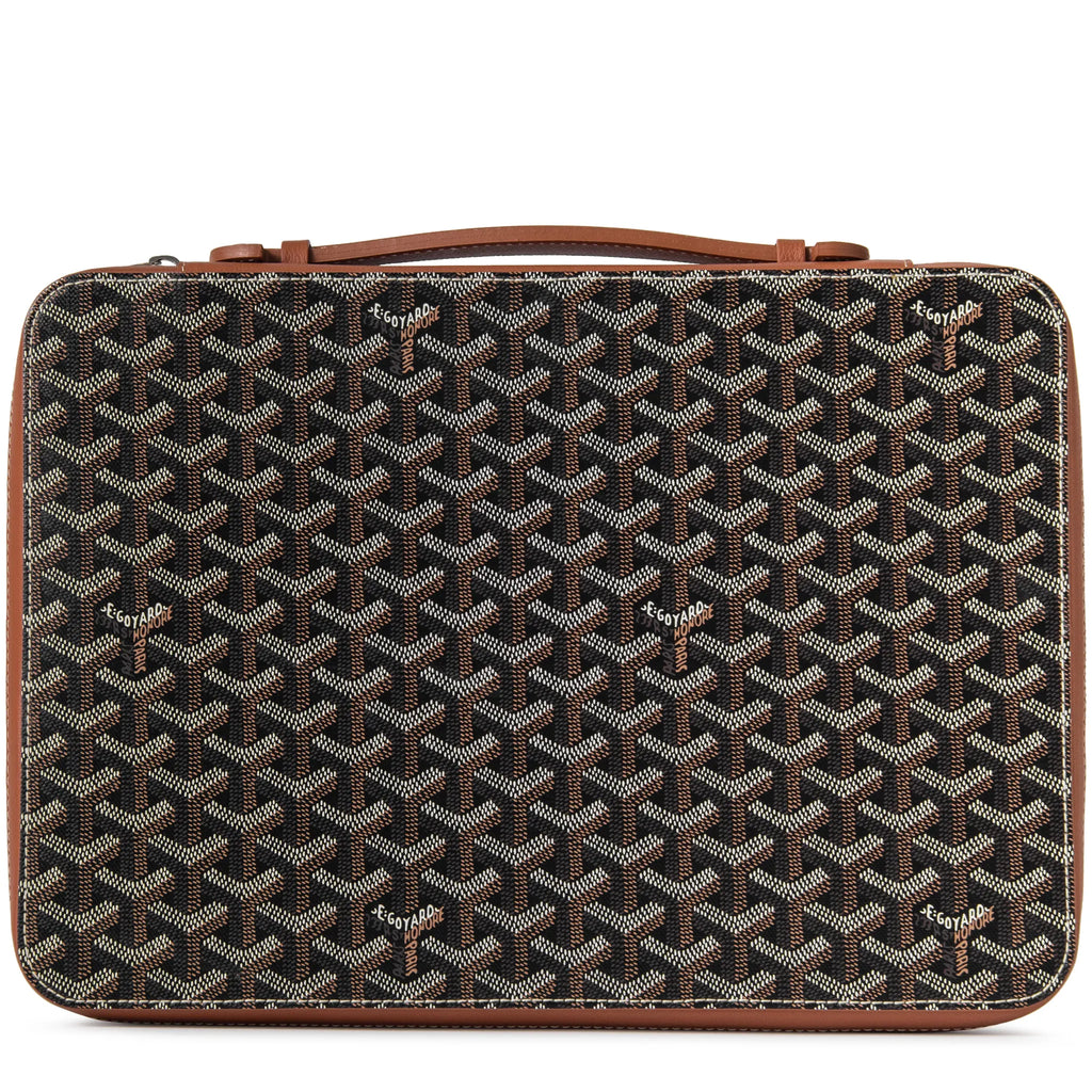 Goyard Compagnon Universel A4 Black Tan