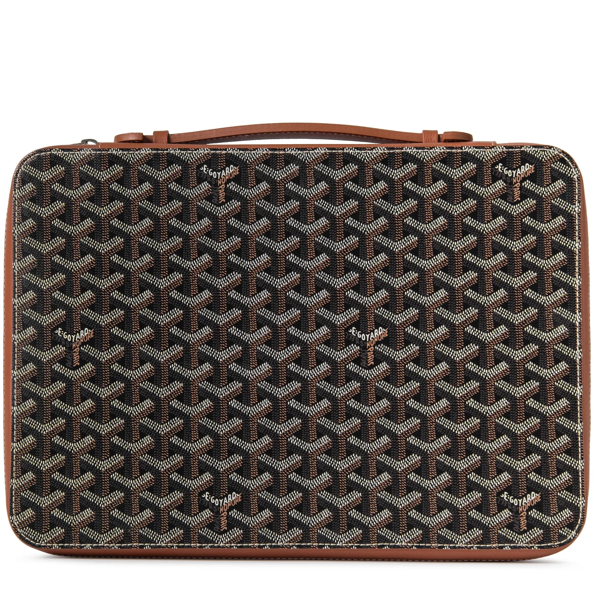 Goyard Compagnon Universel A4 Black Tan