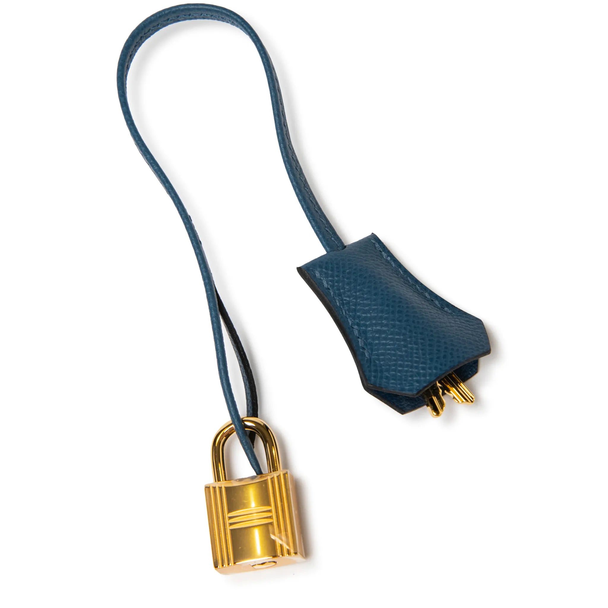 Hermès Paris Sellier Birkin 30 Deep Blue Epsom Leather Gold Hardware