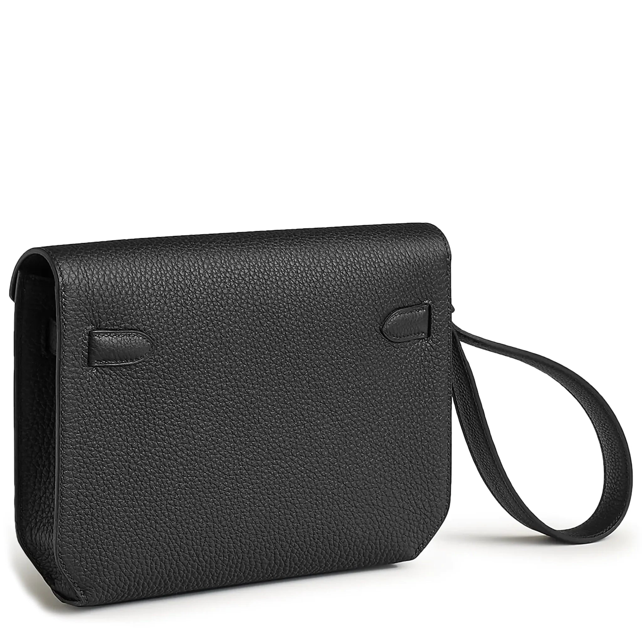 Hermès Kelly Depeches 25 Togo Black Palladium Hardware
