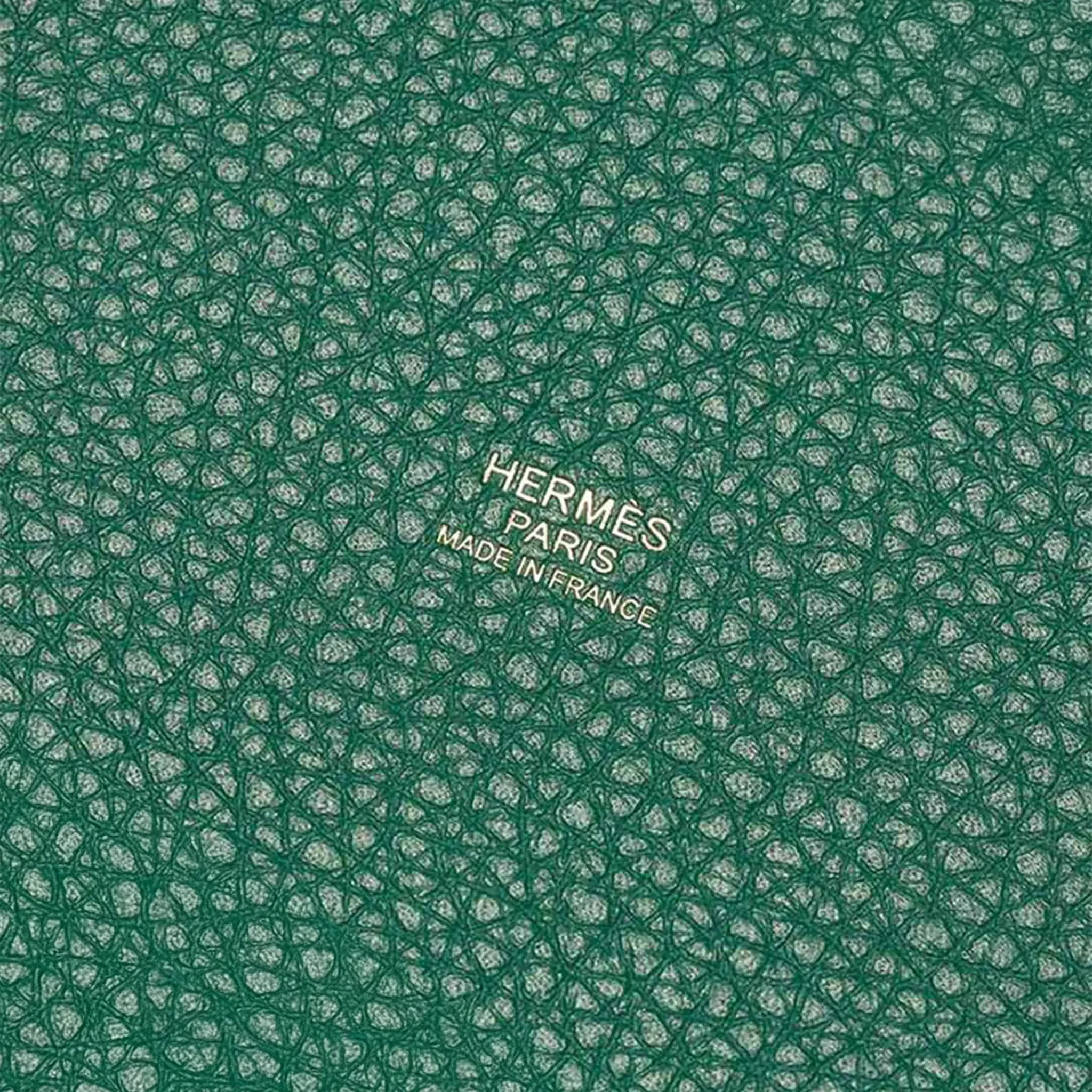 Hermès Picotin Lock 18 Green Clemence Gold Hardware