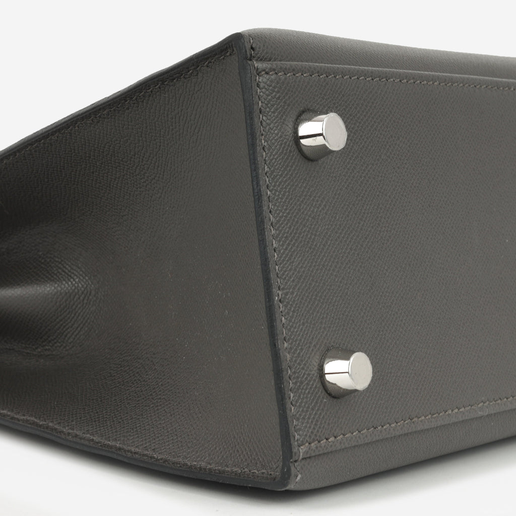 Hermès Kelly 25 - Graphite Madame | Palladium Hardware